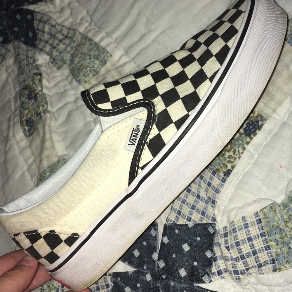 Checkered vans
